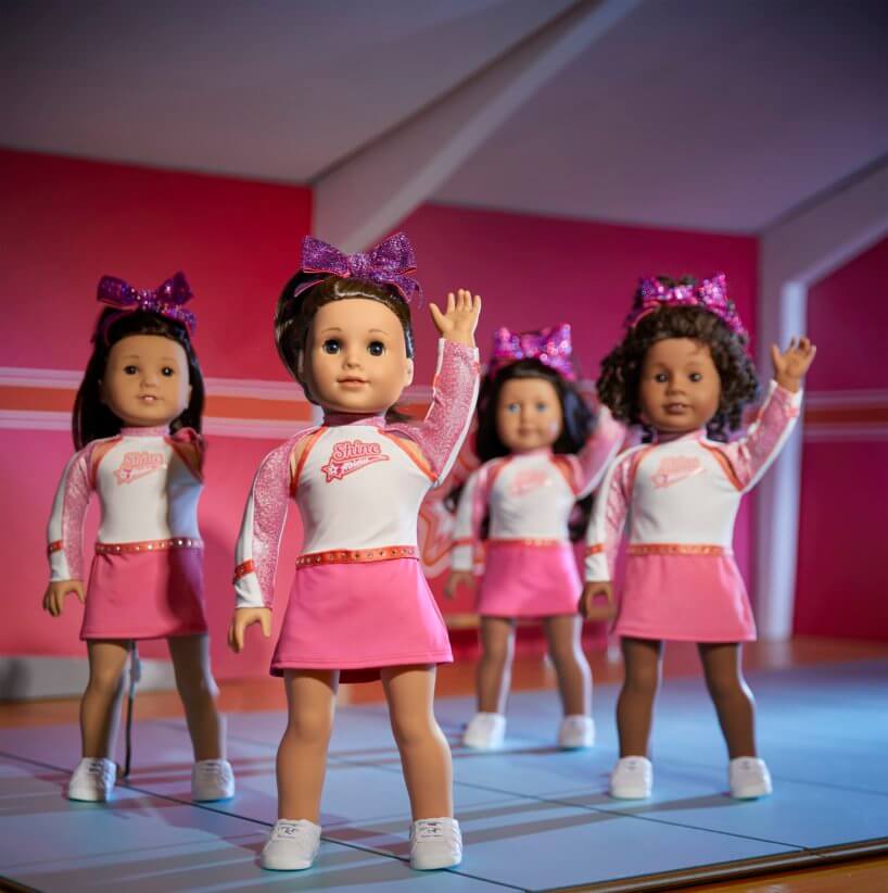 joss kendrick american girl cheerleading