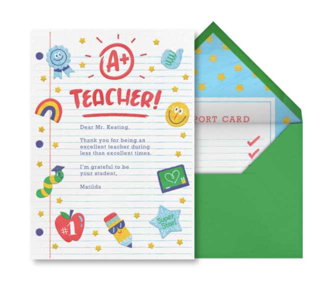 Virtual Thank You Postcard