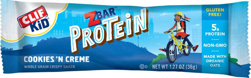 Best Bar for Active Kids: Kid Zbar Protein Cookies 'n Creme