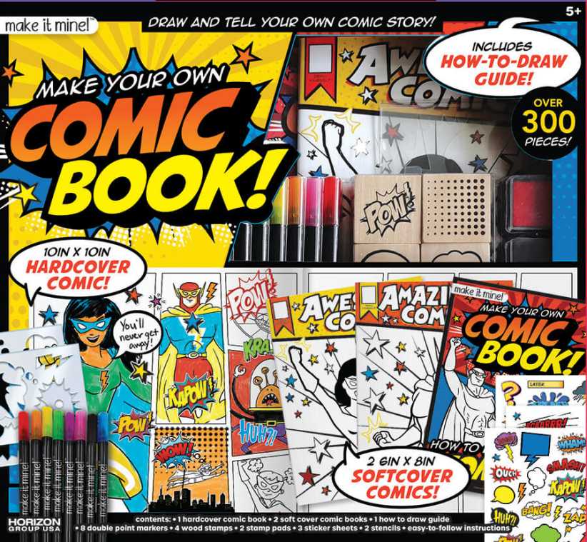 Make It Mine Make Your Own Comic Book