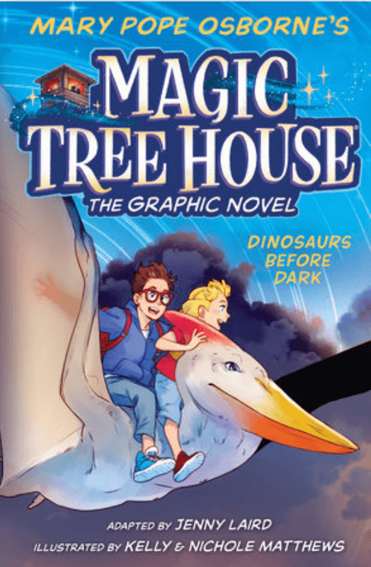 Magic Tree House children's book series by Mary Pope Osborne – Number 5 in the best children's book series.