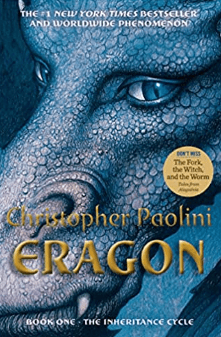 The Inheritance Cycle children's book series by Christopher Paolini – Number 10 in the best children's book series.