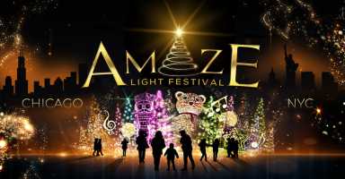 Amaze Light Festival Sparkles at Citi Field