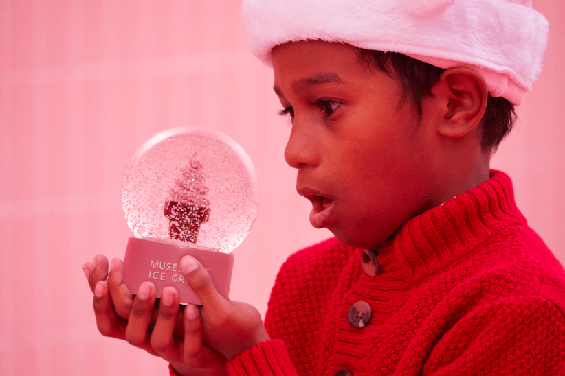 Celebrate Pinkmas at the Museum of Ice Cream