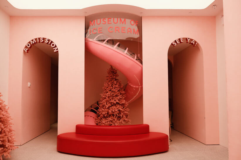 Celebrate Pinkmas at the Museum of Ice Cream