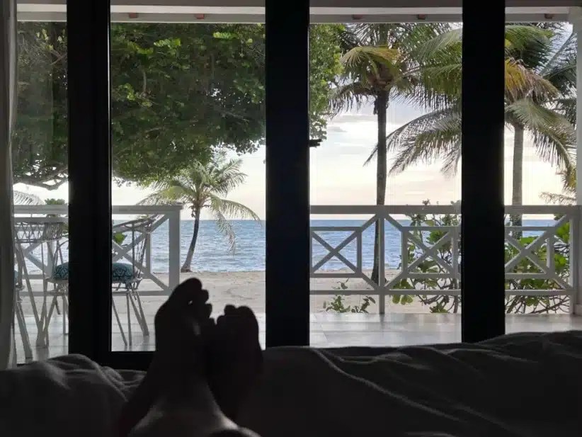 Family-Friendly Guide to Belize with Kids: beachfront room with a view