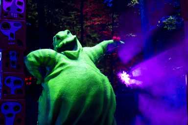 5.) Disney Tim Burton’s The Nightmare Before Christmas Light Trail