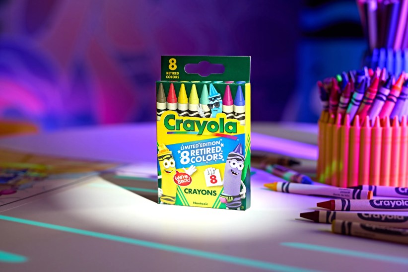 Crayola Announces the Temporary Return of Popular Retired Shades