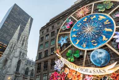 Saks Fifth Avenue Light Show Returns to NYC